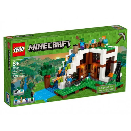 Minecraft Lego Base de la Cascada - Envío Gratuito