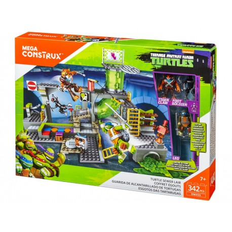 Guarida Alcantarilla Mega Construx Tortugas Ninja - Envío Gratuito