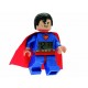 Reloj despertador Lego DC Super Héroes 9005701 Superman - Envío Gratuito