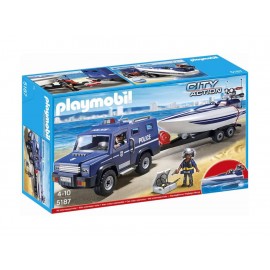 Playmobil Police Vehicle - Envío Gratuito