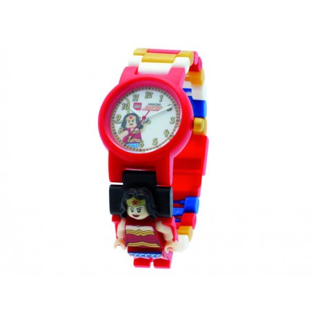 Lego Lego Dc Universe Súper Héroes 8020271 Reloj para Niña Color Rojo - Envío Gratuito