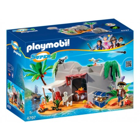 Playmobil Cueva Pirata - Envío Gratuito