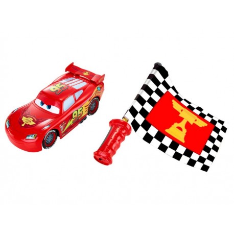 Mattel Cars Rayo McQueen Bandera a Cuadros - Envío Gratuito