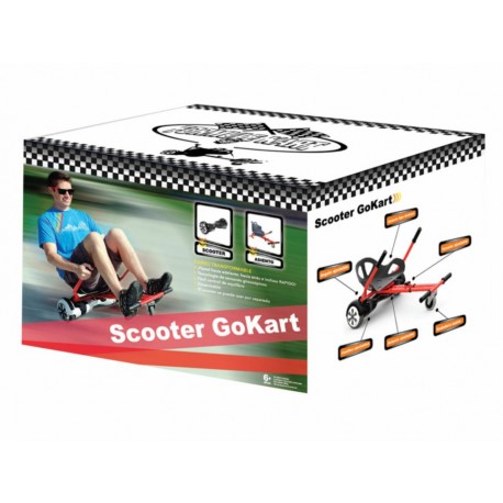 Scooter Go Kart WonderTech HoverPowered 2 en 1 - Envío Gratuito