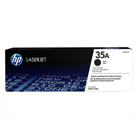 HP Tóner 35A Tinta Negra - Envío Gratuito