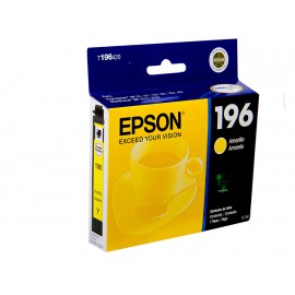 Epson Cartucho T196 Amarillo - Envío Gratuito