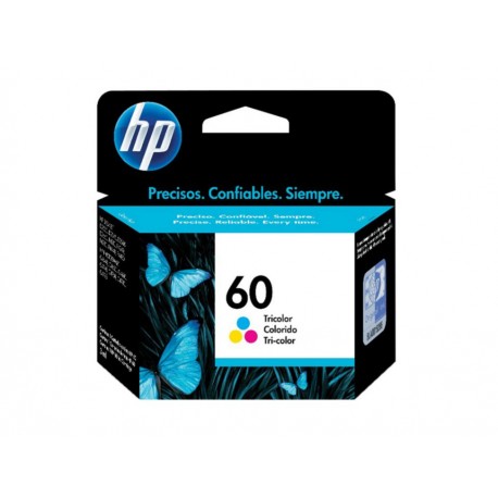 Cartucho HP 60 Tinta Tricolor - Envío Gratuito