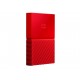 Western Digital My Passport Disco Duro 2 TB Rojo - Envío Gratuito