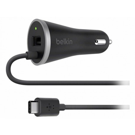 Belkin Cargador de Auto con Cable USB-C - Envío Gratuito