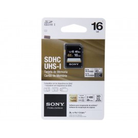 Sony Memoria SD 16Gb Clase 10 - Envío Gratuito