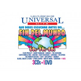 Sony Music Las Clásicas de Universal 92.1 FM que debes de Escuchar Antes¿del Fin del Mundo 3 CD + DVD - Envío Gratuito