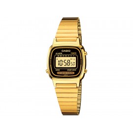 Casio Classic LA670WGA-1VT Reloj Unisex Color Dorado - Envío Gratuito