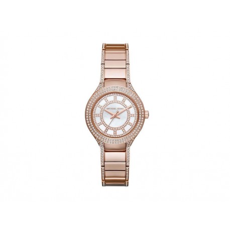 Michael Kors Mini Kerry MK3443 Reloj para Dama Color Oro Rosado - Envío Gratuito
