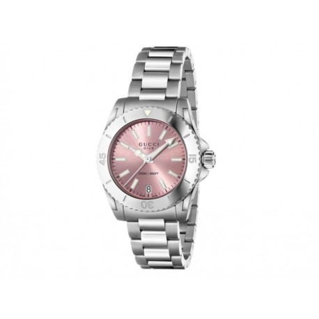 Reloj unisex Gucci Dive YA136401 acero - Envío Gratuito