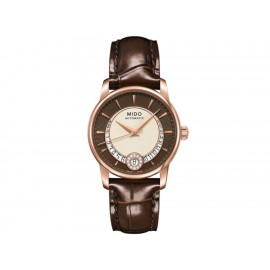 Mido Baroncelli M0072073629100 Reloj para Dama Color Café Obscuro - Envío Gratuito