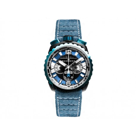 Bomberg Bolt-68 BS450.3 Reloj Unisex Color Azul - Envío Gratuito