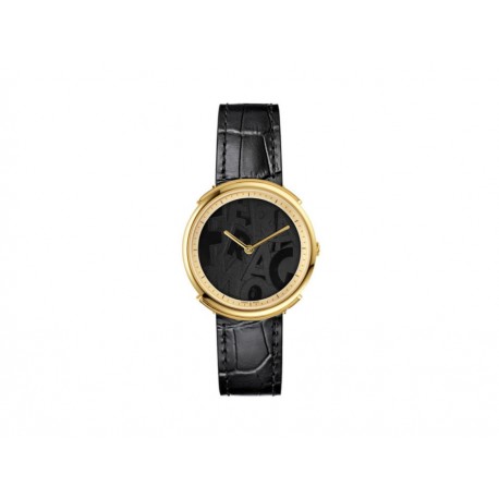 Reloj para dama Salvatore Ferragamo Logomania LOGOMANIA02 negro - Envío Gratuito