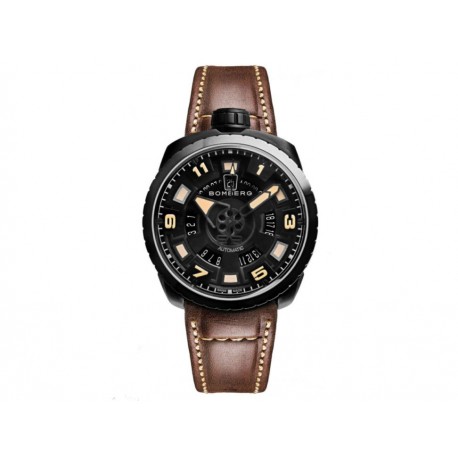 Bomberg Bolt-68 BS445.4 Reloj Unisex Color Café - Envío Gratuito