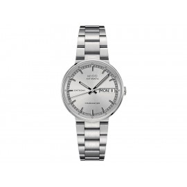 Mido Commander II M0142301103180 Reloj para Dama Color Acero - Envío Gratuito