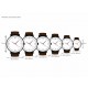 Swarovski Octea Classica Asymmetric 5095482 Reloj Fino para Dama Color Blanco - Envío Gratuito