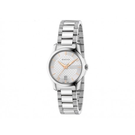 Gucci G-Timeless YA126523 Reloj Unisex Color Acero - Envío Gratuito