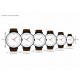 Smartwatch para dama Fossil Q Tailor FTW1129 rosa - Envío Gratuito