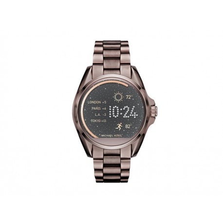 Reloj smartwatch para dama Michael Kors Bradshaw MKT5007 café - Envío Gratuito