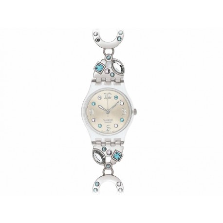 Swatch Originals LK292G Reloj para Dama Color Plata - Envío Gratuito