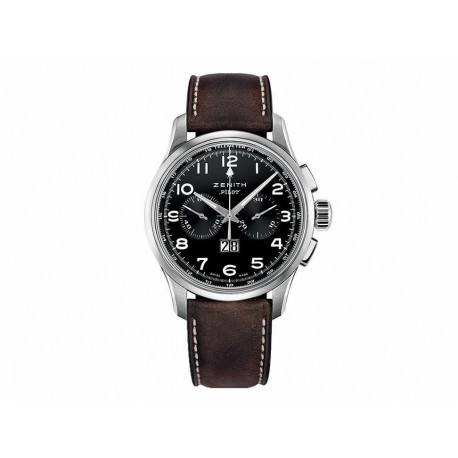 Reloj para caballero Zenith Pilot 03.2410.4010/21.C722 café - Envío Gratuito