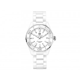 Tag Heuer Aquaracer WAY1391.BH0717 Reloj para Dama Color Blanco - Envío Gratuito