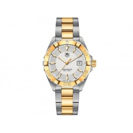 Tag Heuer Aquaracer WAY1120.BB0930 Reloj para Caballero Color Acero/Dorado - Envío Gratuito