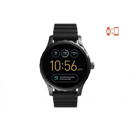 Smartwatch para caballero Fossil Q Marshal FTW2107 negro - Envío Gratuito