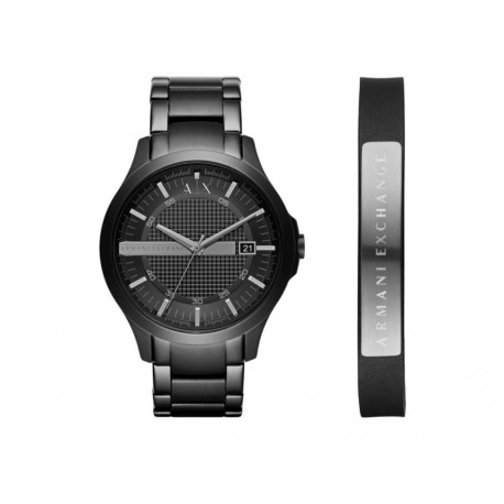 Armani Exchange Hampton AX7101 Reloj para Caballero Color Negro - Envío Gratuito