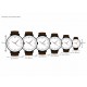 Reloj para caballero Guess Brooklyn W0974G1 café - Envío Gratuito