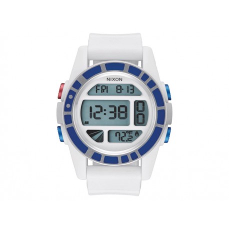 Nixon Unit Star Wars R2D2 White A197SW237900 Reloj para Caballero Color Blanco - Envío Gratuito