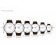 Reloj para caballero Puma Iconic PU103921005.SET negro - Envío Gratuito