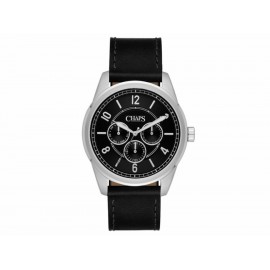 Chaps Bransen CHP5035 Reloj para Caballero Color Negro - Envío Gratuito