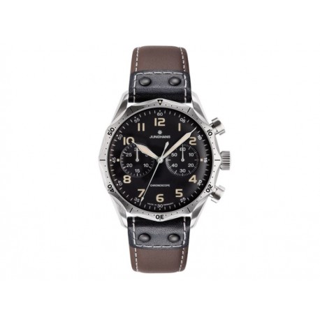 Reloj para caballero Junghans Meister Pilot 027/3591.00 café - Envío Gratuito