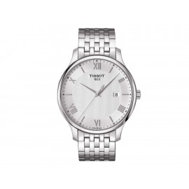 Tissot Tissot Tradition T0636101103800 Reloj para Caballero Color Acero - Envío Gratuito