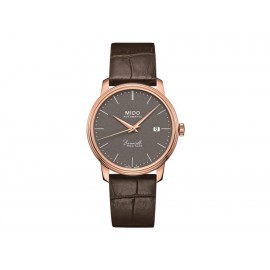 Mido Baroncelli Heritage M0274073608000 Reloj para Caballero Color Café Obscuro - Envío Gratuito