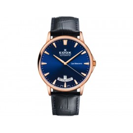 Reloj para caballero Edox Les Bémonts 8301537RBUIR azul - Envío Gratuito