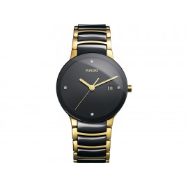 Reloj para caballero Rado Centrix R30929712 negro/dorado - Envío Gratuito