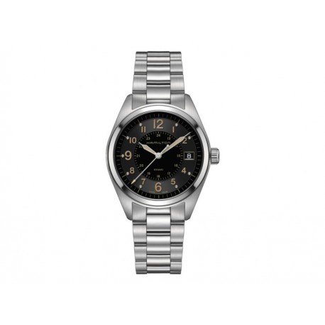 Hamilton Khaki Field H68551133 Reloj Fino para Caballero Color Acero - Envío Gratuito