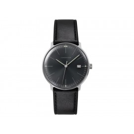 Reloj para caballero Junghans Max Bill Gm Cuarzo 041/4465.00 negro - Envío Gratuito