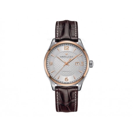 Hamilton Jazzmaster H42725551 Reloj para Caballero Color Café - Envío Gratuito