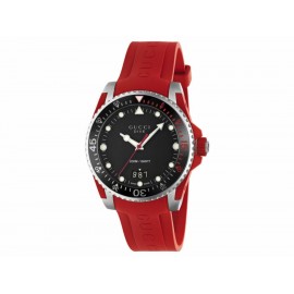 Reloj para caballero Gucci Dive YA136309 rojo - Envío Gratuito