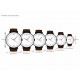 Reloj para caballero Hamilton Jazzmaster H32766513 chocolate - Envío Gratuito