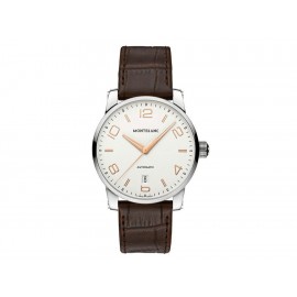 Reloj para caballero Montblanc Timewalker 110340 café - Envío Gratuito