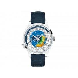 Reloj para caballero Montblanc Heritage Spirit Orbis Terrarum LATIN UNICEF 116533 azul - Envío Gratuito