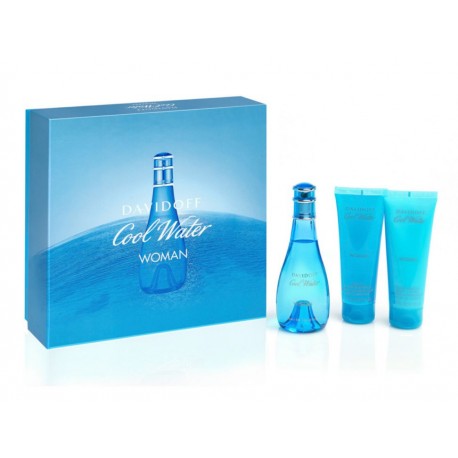 Set para dama Davidoff Cool Water - Envío Gratuito